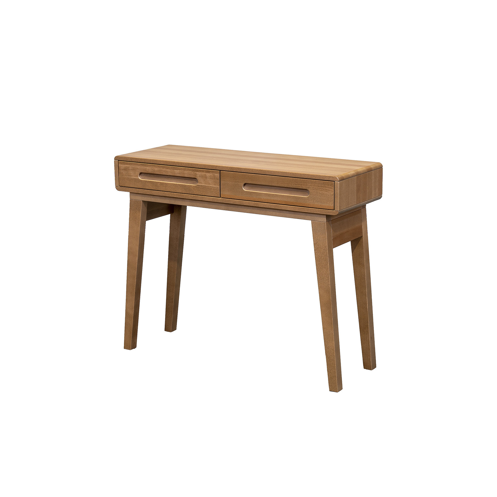 Konsola drewniana bukowa do przedpokoju S-100 cm buk rustikal